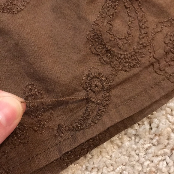 Magellan Brown Blouse - Picture 4 of 14